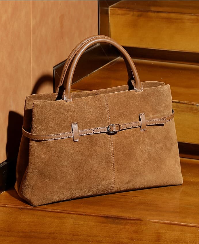 Premium Full-Grain Leather - premium full grain leather bag, genuine leather handbag, natural grain leather, durable leather bag