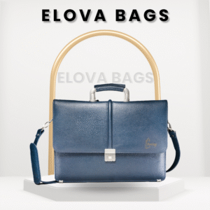 Premium 100% Cow Leather textured finish Laptop Bag