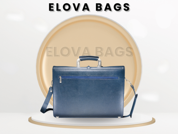 Premium 100% Cow Leather textured finish Laptop Bag