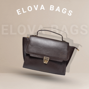 Women's Dark Brown Goat Leather Handbag