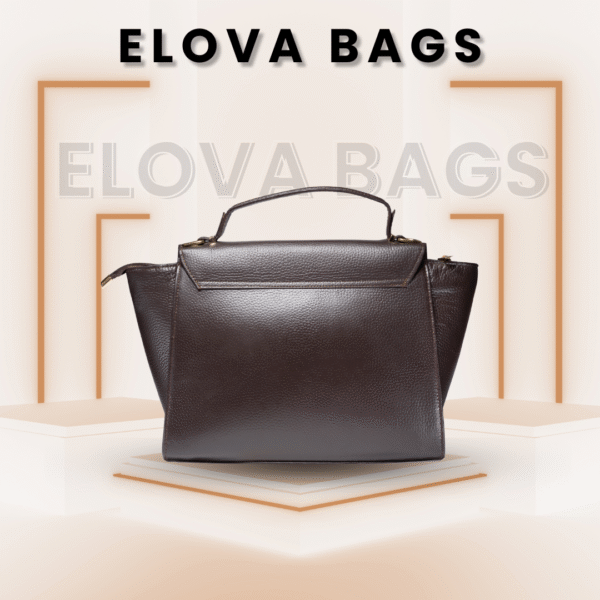 Women's Dark Brown Goat Leather Handbag