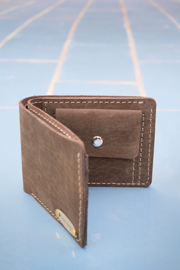 Handmade Bi fold Leather Wallet for Men